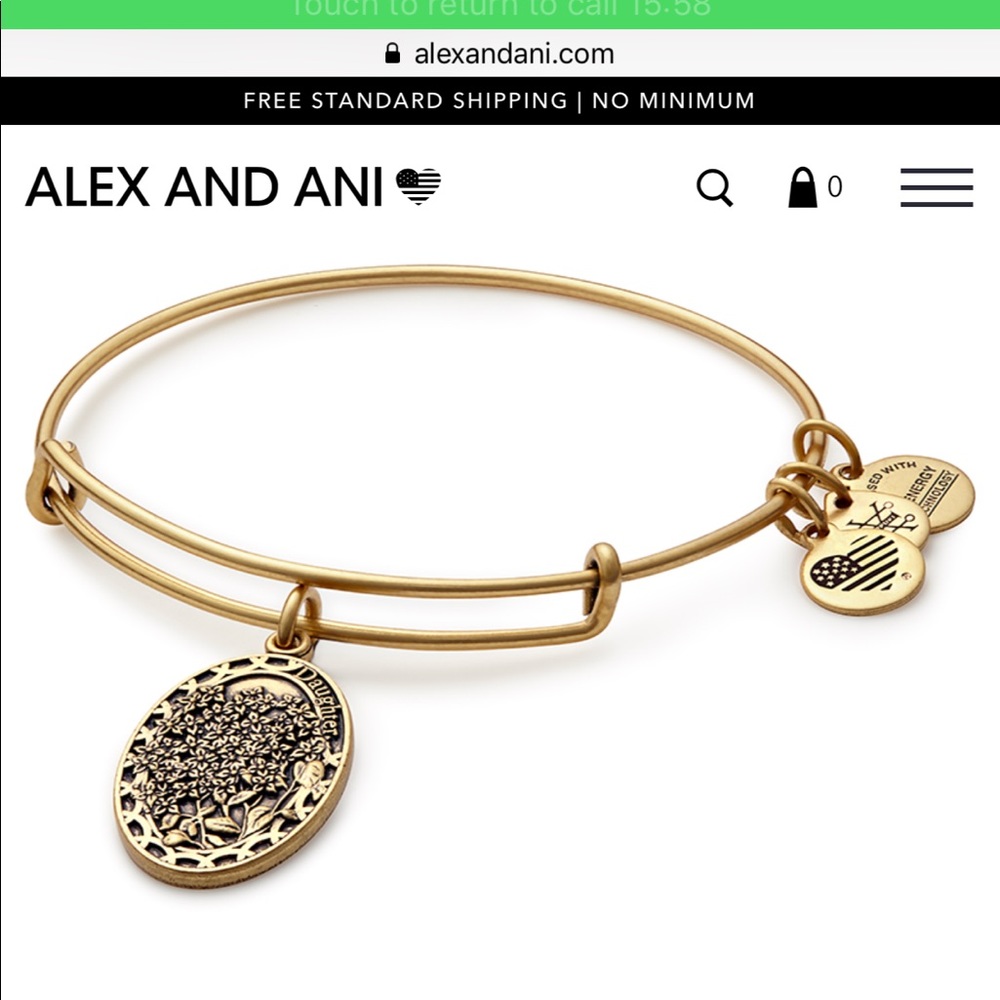 Alex and Ani Daughter Bracelet